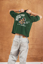 RW GREEN BOXY-T VINYL PRINT
